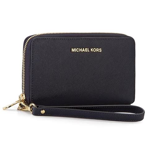 michael kors jet set travel geldbörse admiral|Jet Set Travel Large Signature Logo and Metallic  .